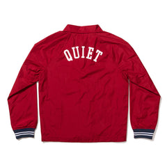 Ribbed Garage Jacket - Burgundy