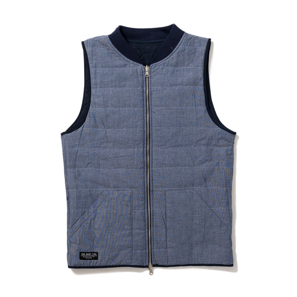 Reversible Vest - Navy