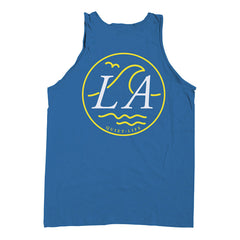LA Wave Premium Tank - Harbor Blue