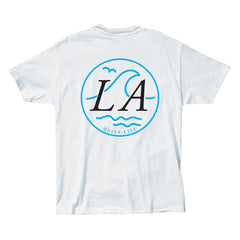 LA Waves Pocket T - White
