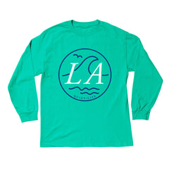 Wave Longsleeve - Light Blue